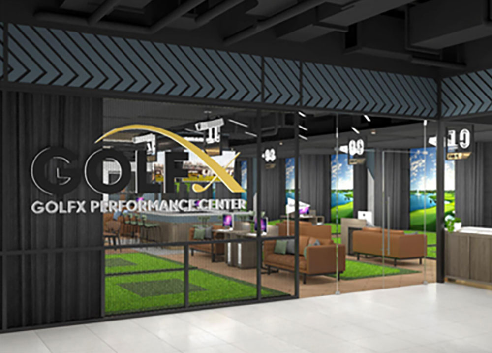 Premier Indoor Golf Simulator in BGC GolfX Sports Hub